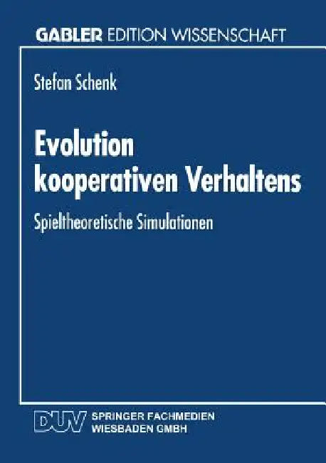 Evolution Kooperativen Verhaltens (English, Stefan Schenk)