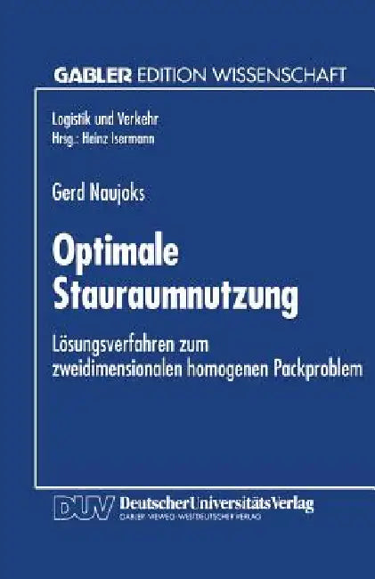 Optimale Stauraumnutzung (English, Gerd Naujoks)