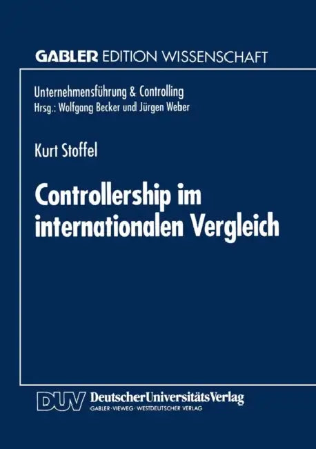 Controllership Im Internationalen Vergleich (English, Kurt Stoffel)