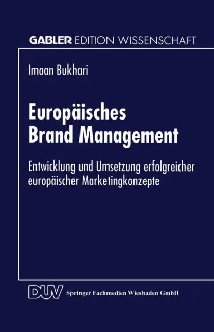 Europäisches Brand Management (English, Imaan Bukhari)