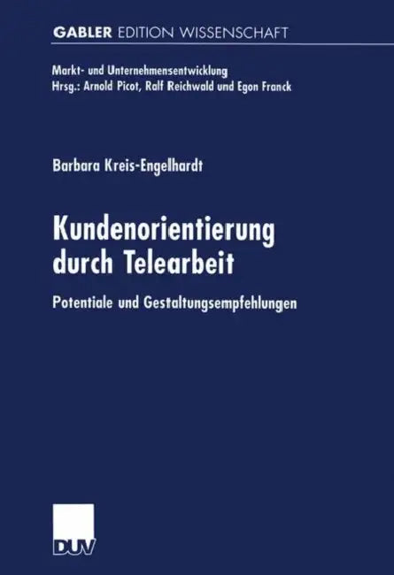 Kundenorientierung Durch Telearbeit (English, Barbara Kreis-Engelhardt)