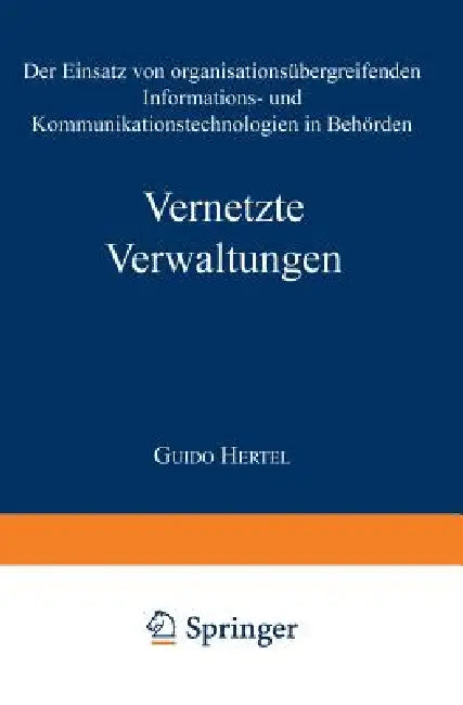 Vernetzte Verwaltungen (English, Guido Hertel)