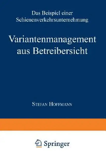 Variantenmanagement Aus Betreibersicht (English, Stefan Hoffmann)