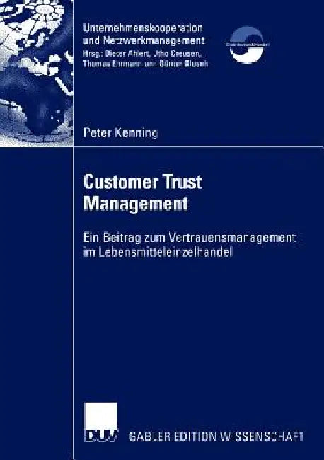 Customer Trust Management (English, Peter Kenning)