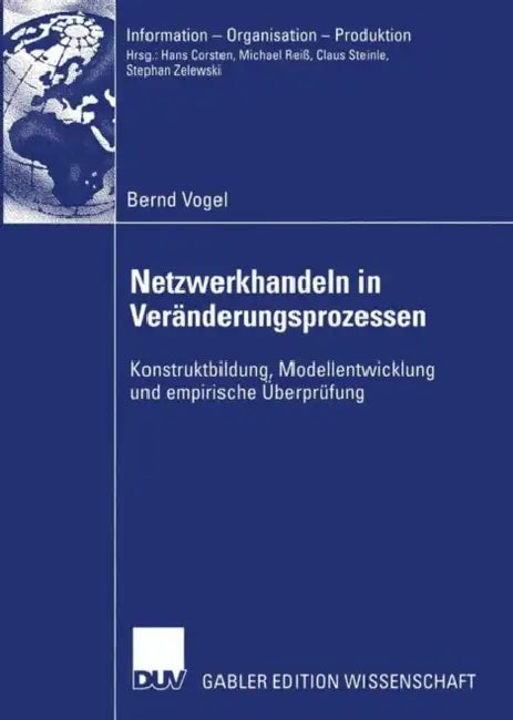 Netzwerkhandeln in Veränderungsprozessen (English, Bernd Vogel)