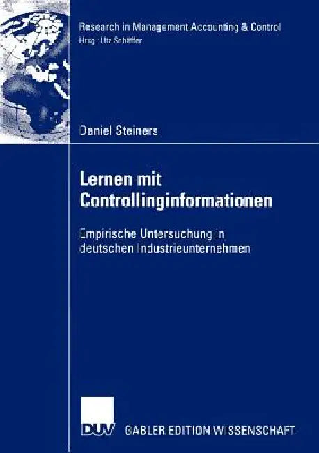 Lernen Mit Controllinginformationen (English, Daniel Steiners | Prof Dr Utz Schäffer)