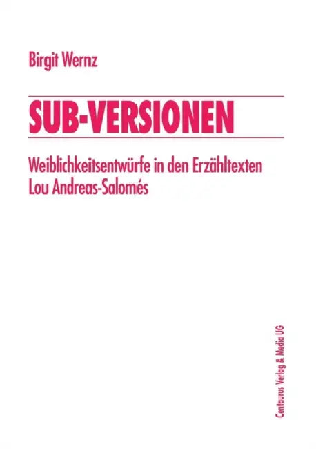 Sub-Versionen (English, Birgit Wernz)