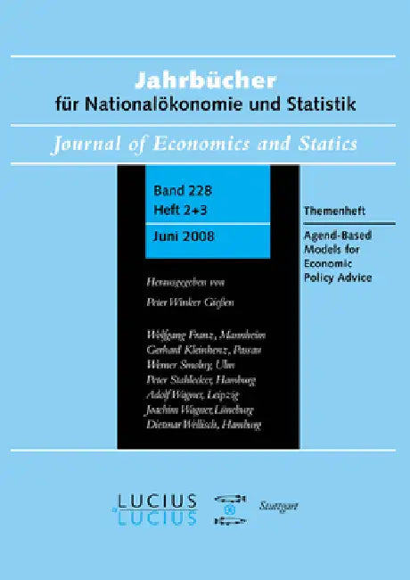 Agent Based Models for Economic Policy Advice (English, Blake Lebaron | Peter Winker)