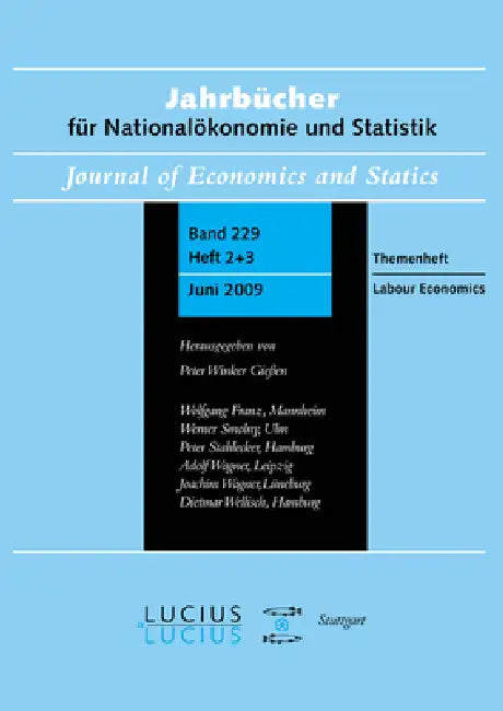 Labour Economics (English, Bernd Fitzenberger | Werner Smolny | Peter Winker)