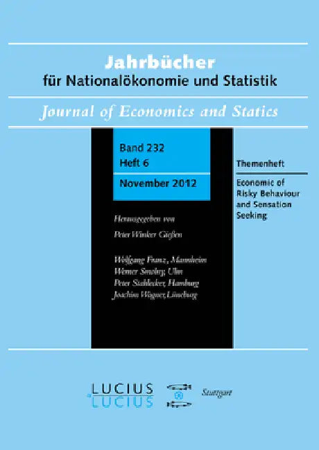 Economics of Risky Behavior and Sensation Seeking (English, Horst Entorf | Peter Winker)
