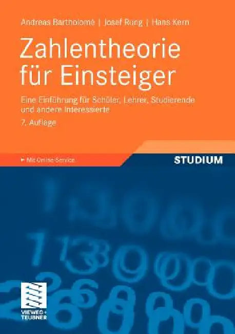 Zahlentheorie Für Einsteiger (English, Andreas Bartholome | Josef Rung | Hans Kern)