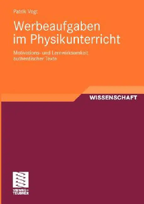 Werbeaufgaben Im Physikunterricht (English, Patrik Vogt)