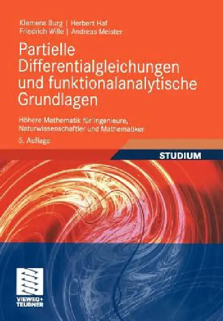 Partielle Differentialgleichungen Und Funktionalanalytische Grundlagen (English, Klemens Burg | Herbert Haf | Friedrich Wille)