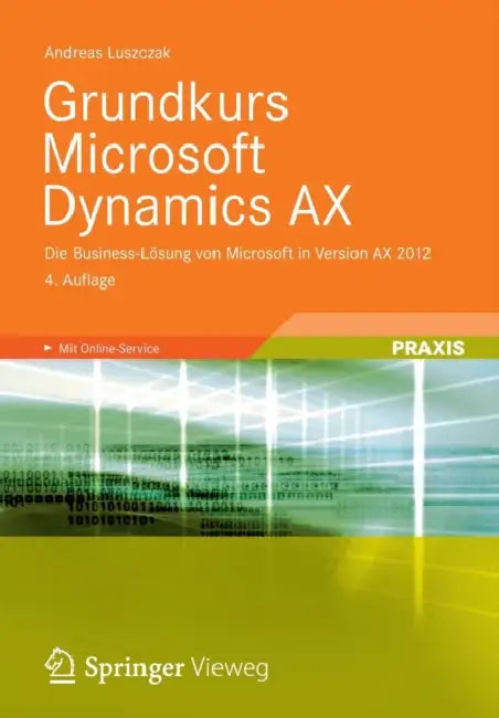 Grundkurs Microsoft Dynamics Ax (English, Andreas Luszczak)
