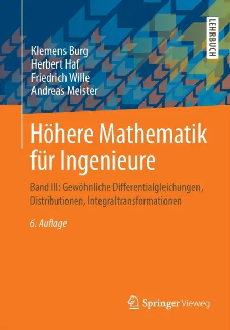 Höhere Mathematik Für Ingenieure (English, Klemens Burg | Herbert Haf | Friedrich Wille)