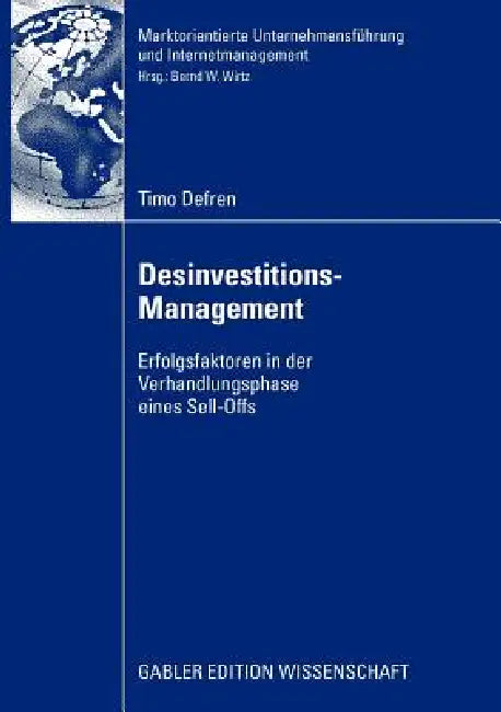 Desinvestitions-Management (English, Timo Defren | Bernd W. Wirtz)