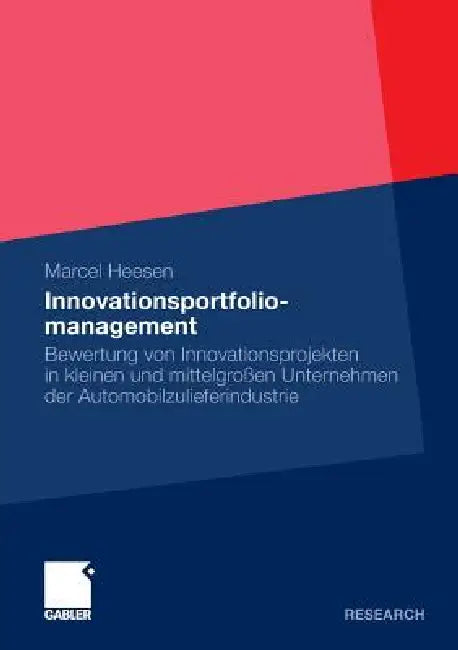 Innovationsportfoliomanagement (English, Marcel Heesen)