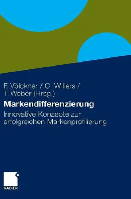 Markendifferenzierung (English, Franziska Völckner | C. Willers | Torsten Weber)