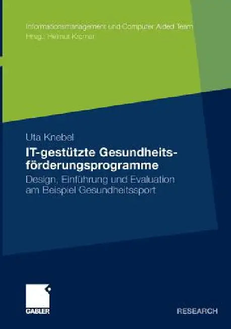It-Gestützte Gesundheitsförderungsprogramme (English, Uta Knebel)
