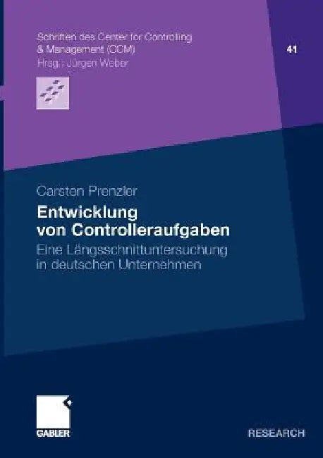 Entwicklung Von Controlleraufgaben (English, Carsten Prenzler)