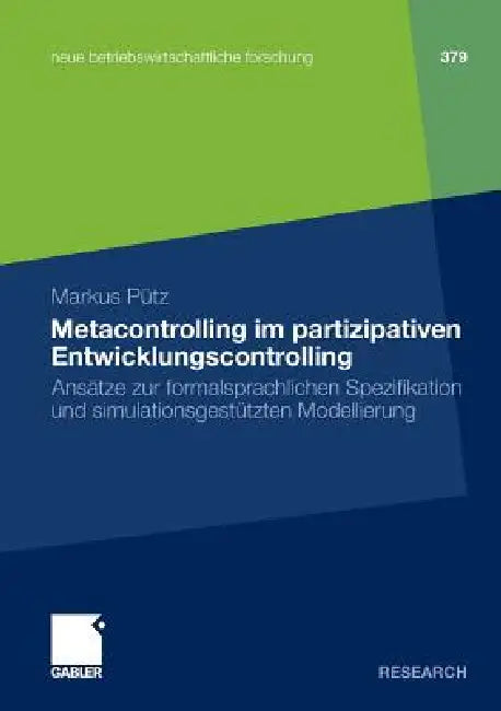Metacontrolling Im Partizipativen Entwicklungscontrolling (English, Markus Pütz)