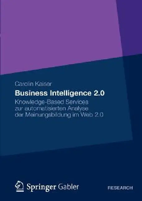 Business Intelligence 2.0 (English, Carolin Susanne Kaiser)
