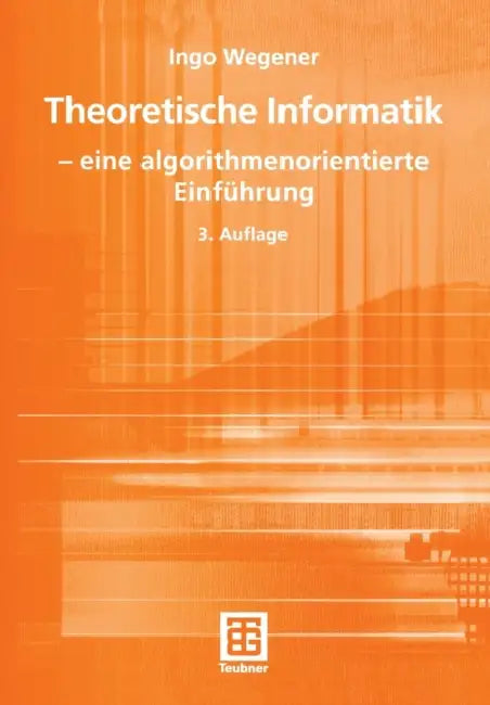 Theoretische Informatik (English, Ingo Wegener)