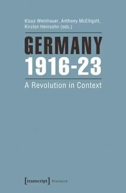 Germany 1916-23 (English, Klaus Weinhauer)