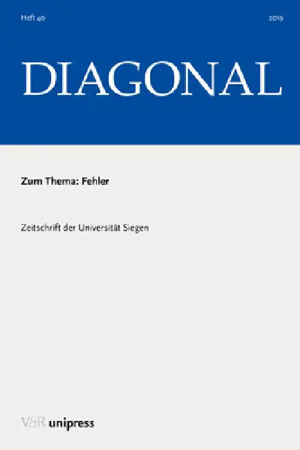 Fehler (English, Gero Hoch | Hildegard Schroteler-Von Brandt | Angela Schwarz)