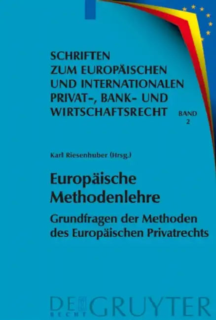 Europäische Methodenlehre (English, Karl Riesenhuber)