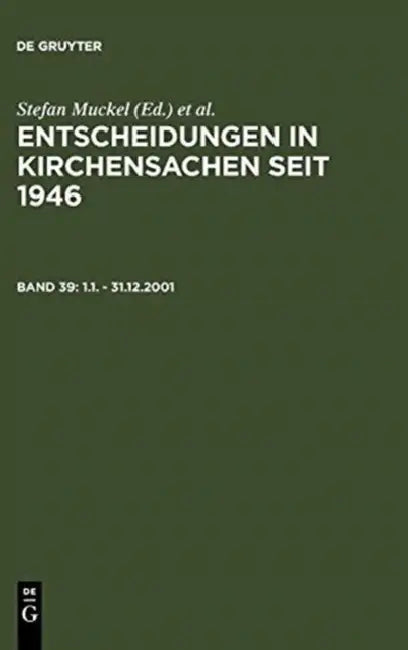 1.1. - 31.12.2001 (English, Carl J. Hering | Hubert Lentz | Stefan Muckel)