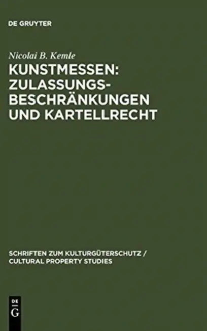 Kunstmessen (English, Nicolai B. Kemle)
