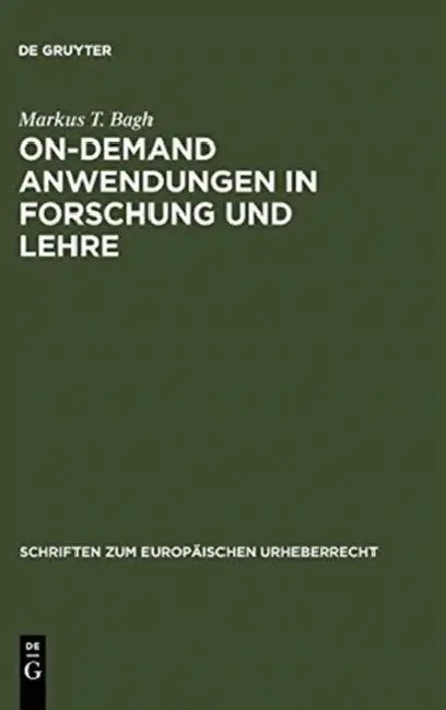 On-demand Anwendungen in Forschung und Lehre (English, Markus T. Bagh)