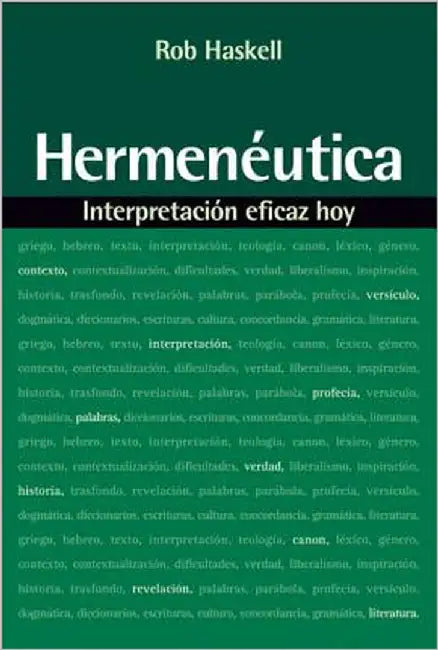 La Hermen��utica (English, Rob Haskell)