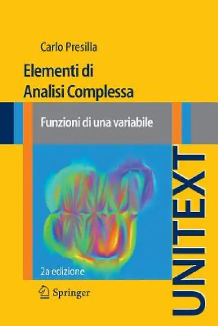 Elementi Di Analisi Complessa (English, Carlo Presilla)