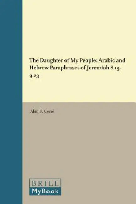 The Daughter of My People (English, Alan D. Corré)