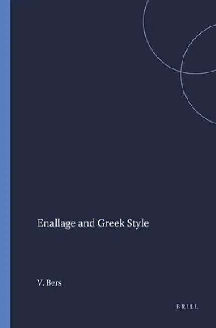 Enallage and Greek Style (English, Victor Bers)