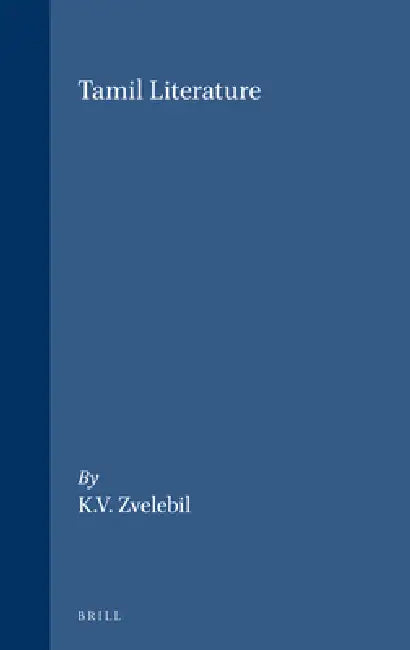 Tamil Literature (English, Kamil V. Zvelebil)