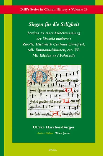Singen Für Die Seligkeit (English, Ulrike Hascher-Burger)