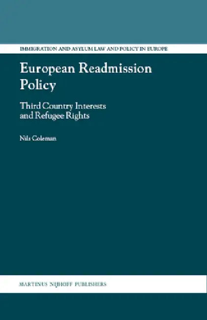 European Readmission Policy (English, Nils Philip Coleman)