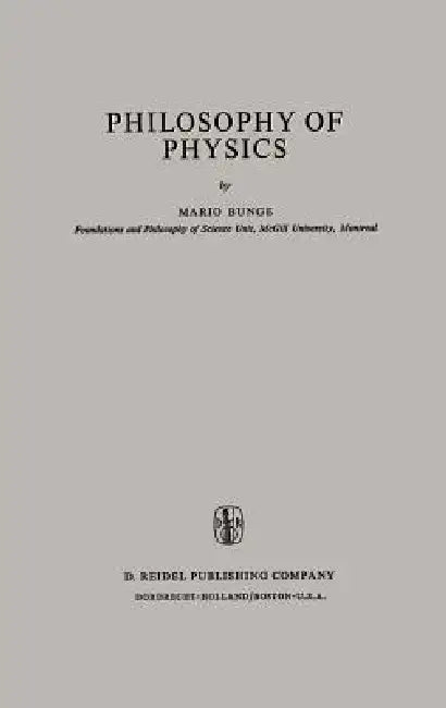 Philosophy of Physics (English, M. Bunge)