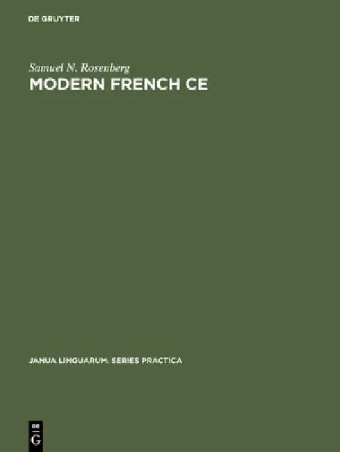 Modern French CE (English, Samuel N. Rosenberg)