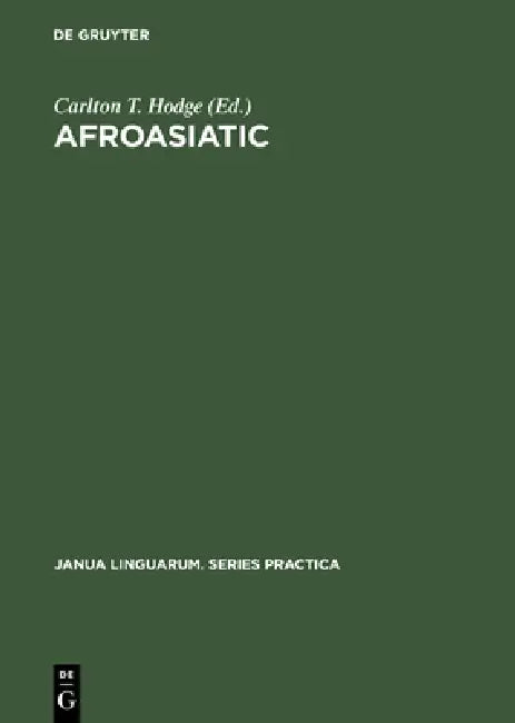 Afroasiatic (English, Carlton T. Hodge)