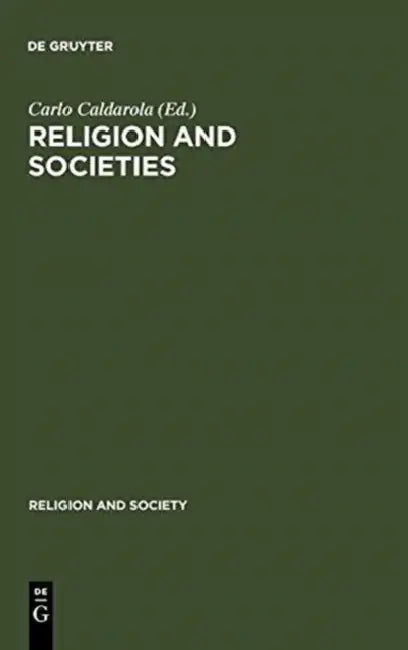 Religion and Societies (English, Carlo Caldarola)