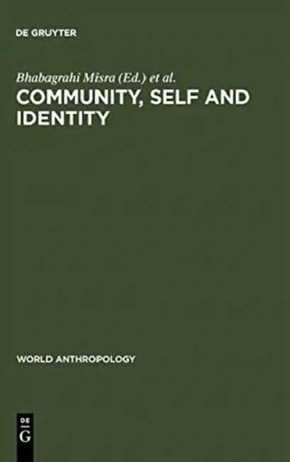 Community, Self and Identity (English, Bhabagrahi Misra | James Preston)