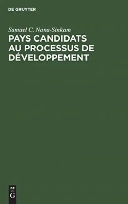 Pays candidats au processus de développement (English, Samuel C. Nana-Sinkam | Amin Samir)