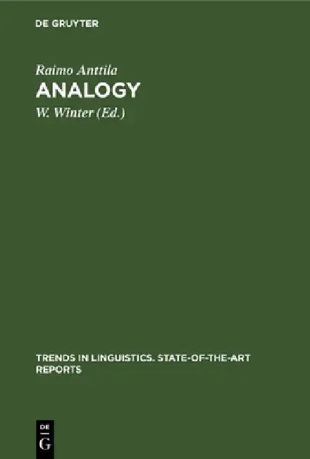 Analogy (English, Raimo Anttila | W. Winter)