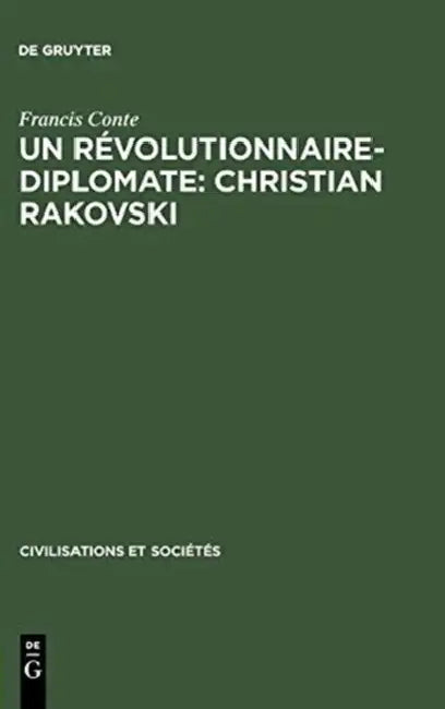 Un révolutionnaire-diplomate (English, Francis Conte | Annie Kriegel)