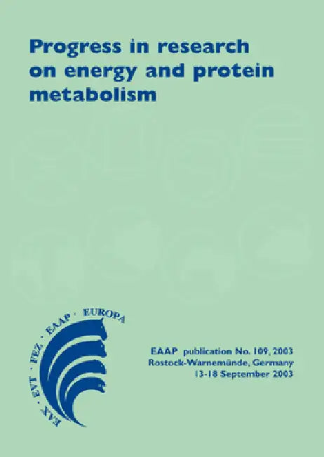Progress in Research on Energy and Protein Metabolism (English, W. B. Souffrant | C. C. Metges)