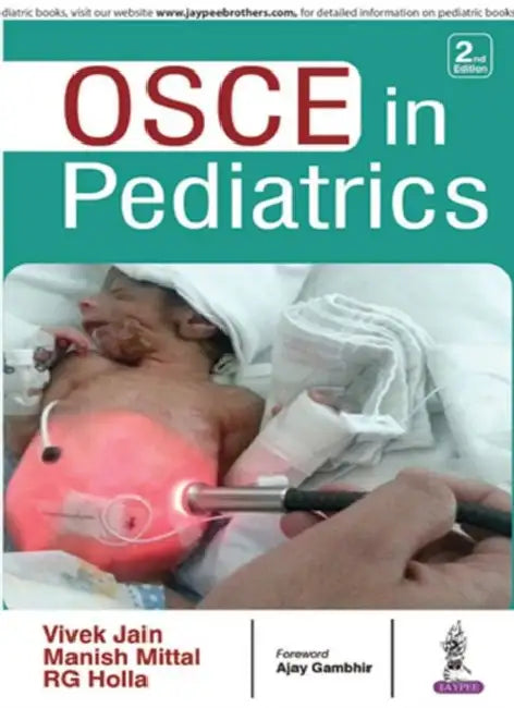Osce In Pediatrics (English, Vivek Jain)